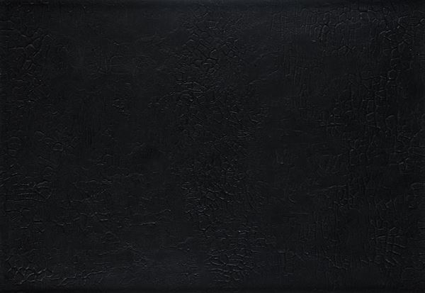 Alberto Burri - Cretto nero G