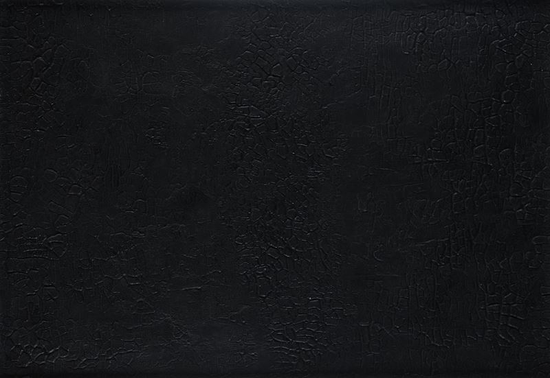 Alberto Burri - Cretto Nero G