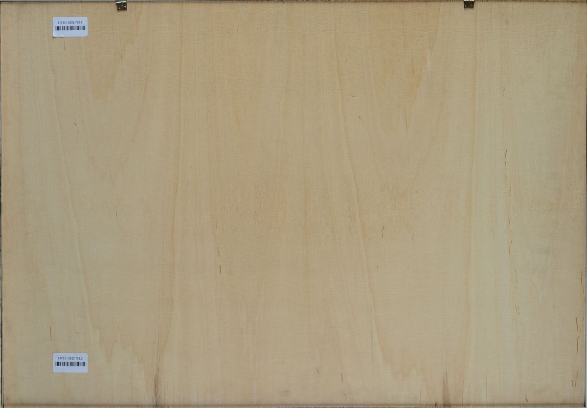 Alberto Burri - Cretto Nero D