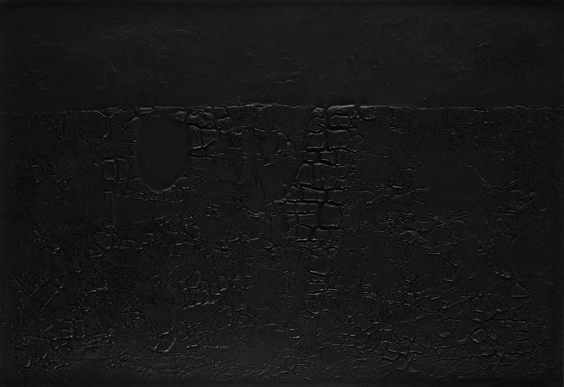 Alberto Burri - Cretto Nero B