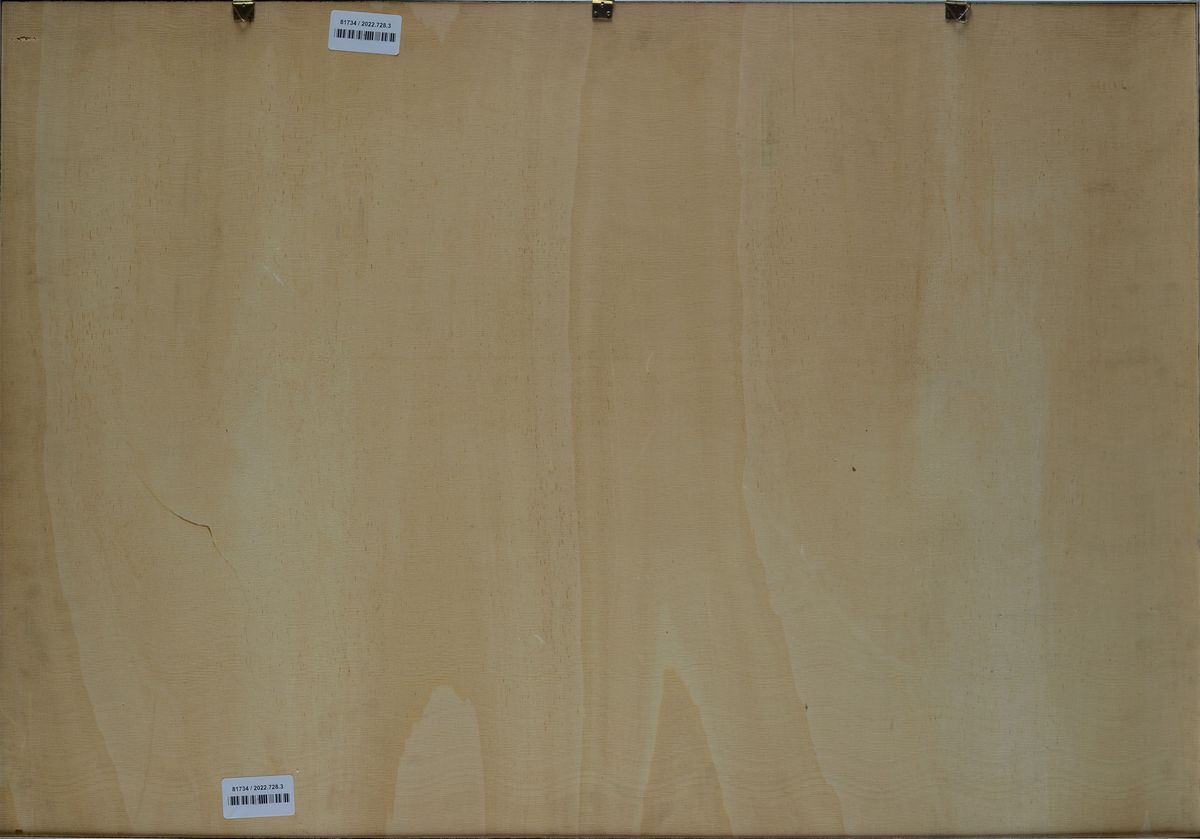 Alberto Burri - Cretto Nero B