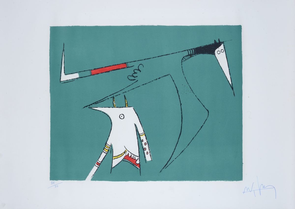 Wifredo Lam - Sei Litografie
