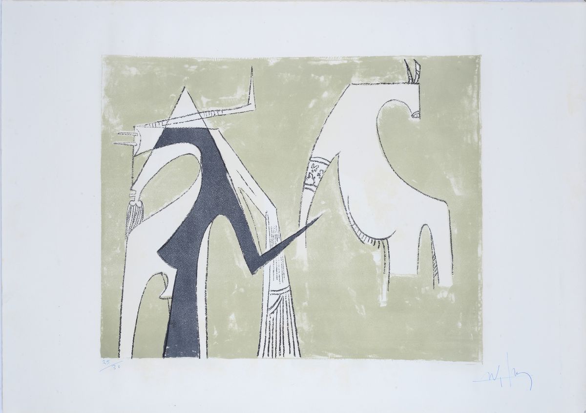 Wifredo Lam - Sei Litografie