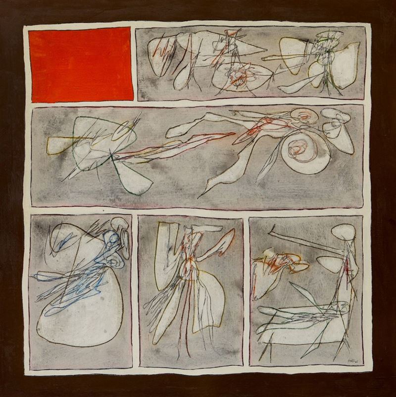 Achille Perilli - La Visione Erotica