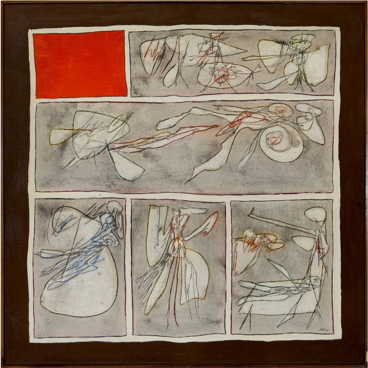 Achille Perilli - La Visione Erotica