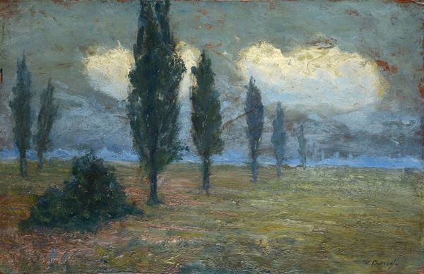 Carlo Passigli - Landscape with trees