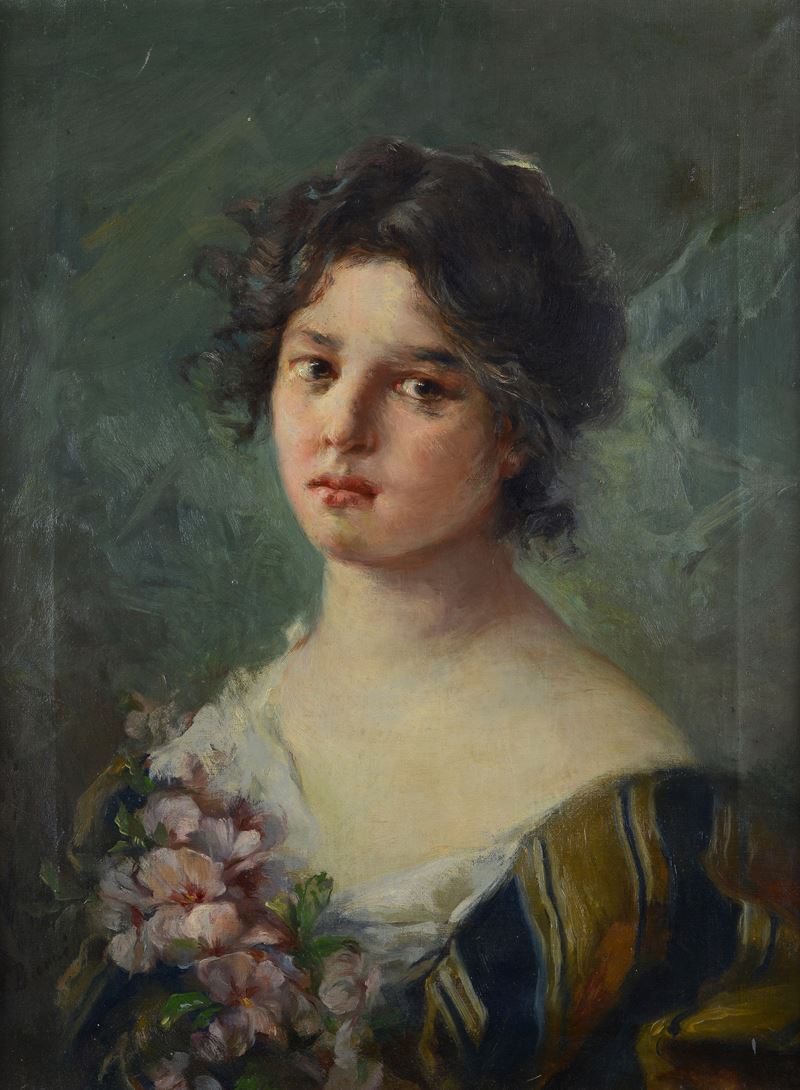 Nicola Biondi - Ritratto di Ragazza