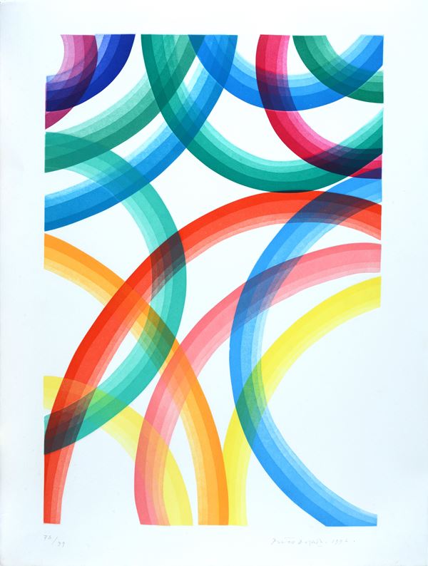 Piero Dorazio : Without title  (1992)  - Auction MODERN AND CONTEMPORARY ART - II - Galleria Pananti Casa d'Aste