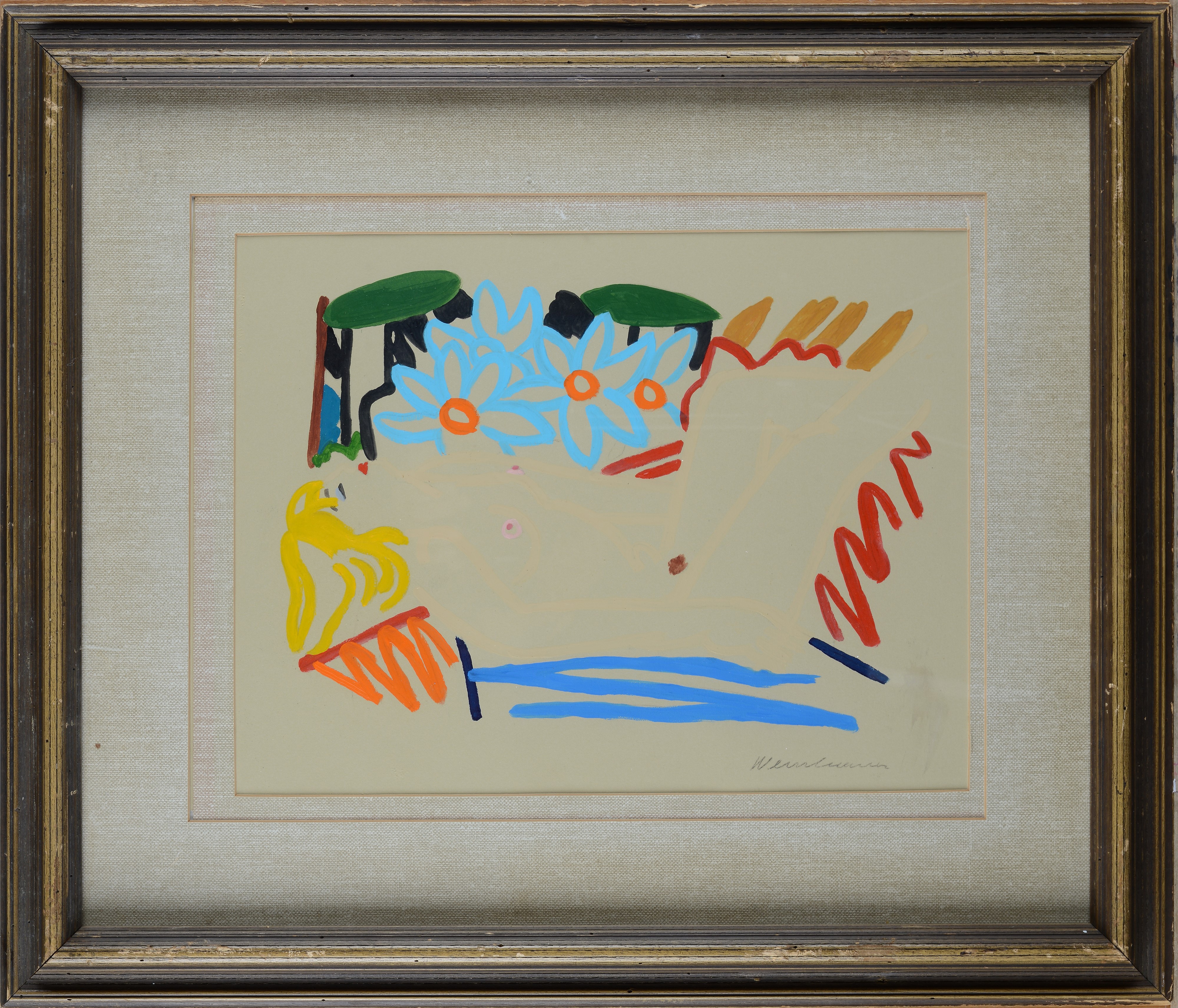 Tom Wesselmann - Study For Painting