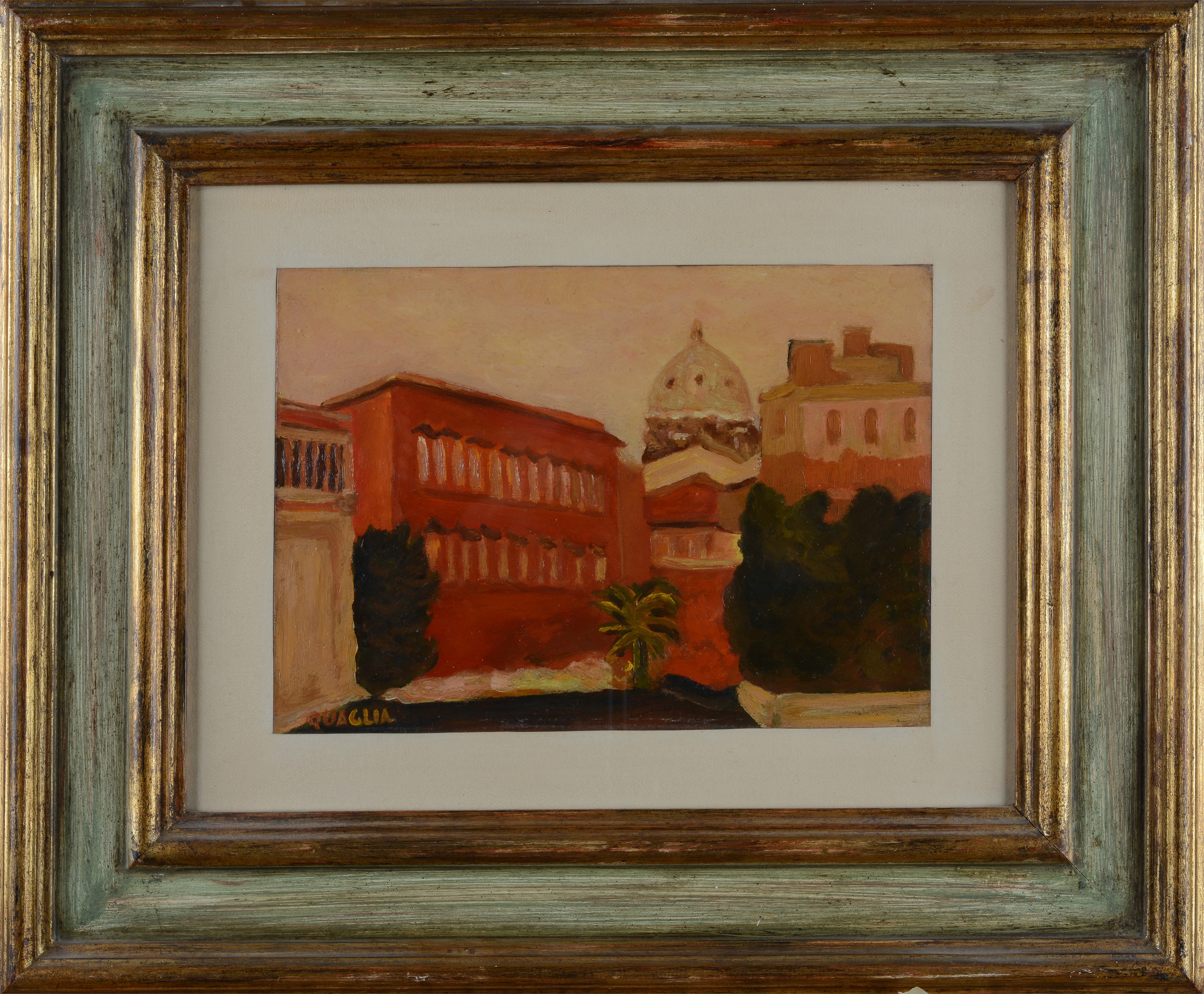 Carlo Quaglia - Paesaggio Romano