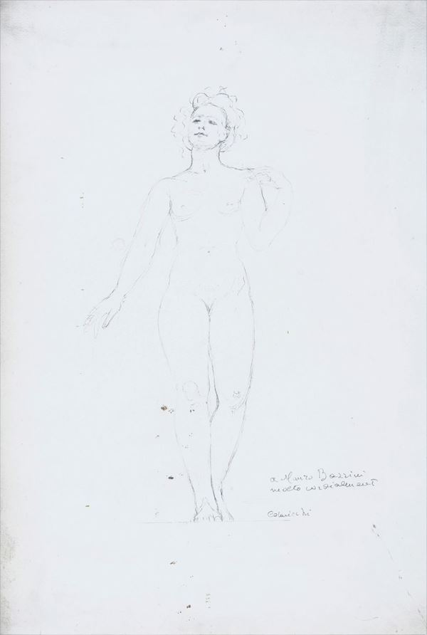 Giovanni Colacicchi - Studio per nudo