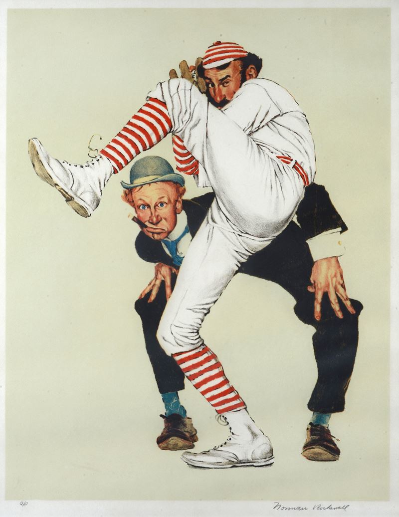 Norman Percevel Rockwell - Low And Inside