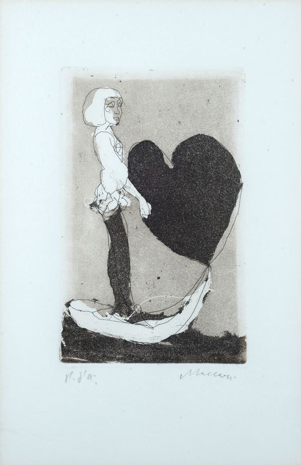 Mino Maccari - Without title