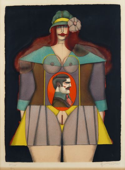 Femme Au Chapeau