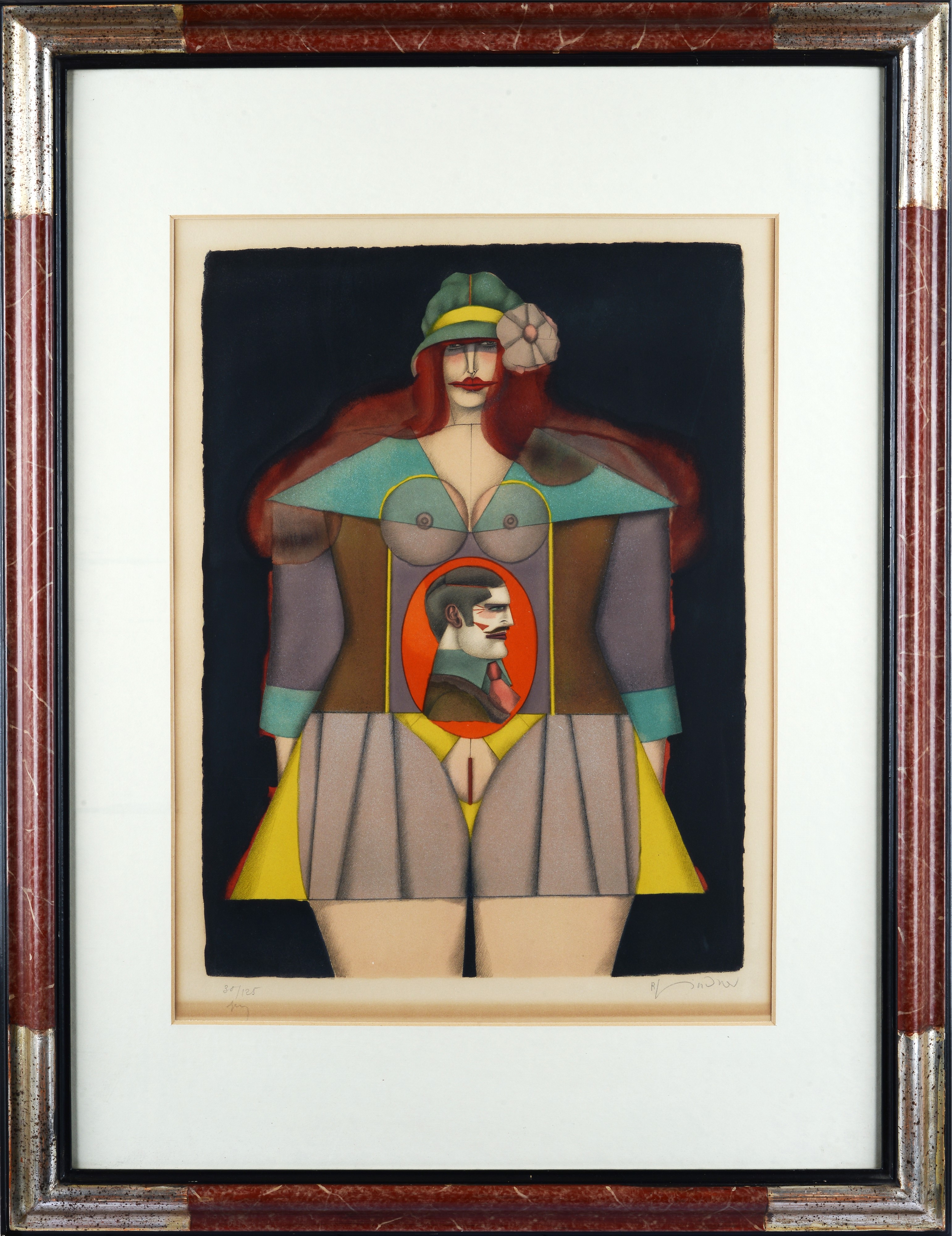 Richard Lidner - Femme Au Chapeau