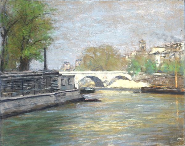 Attr. a Giuseppe De Nittis - Effetto del mattino