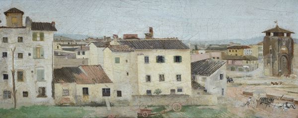 Attr. a Adriano Cecioni - Porta alla Croce