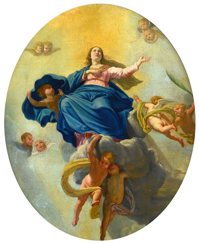 Assunzione della Vergine (da Philippe De Champagne)