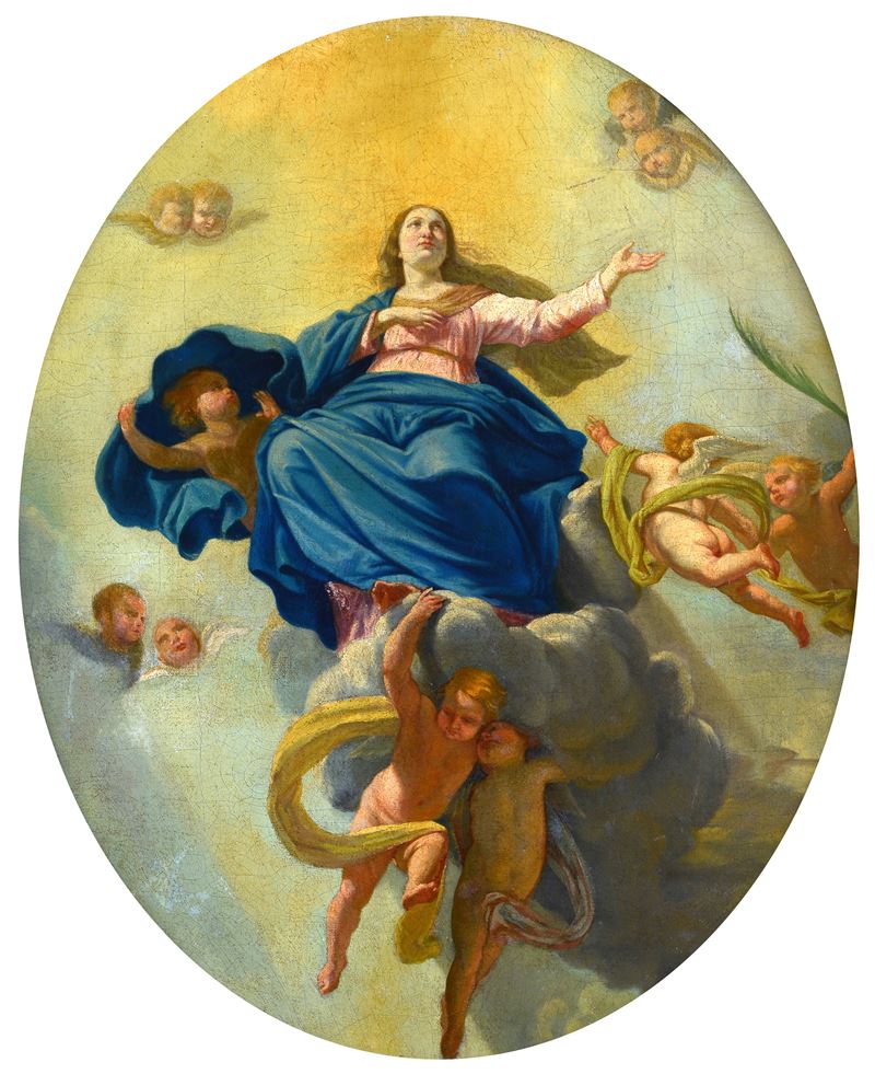 Anonimo, XVIII Sec. - Assunzione della Vergine (da Philippe De Champagne)