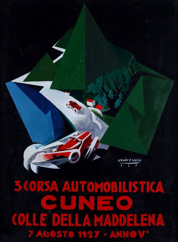 Lucio Venna - Corsa automobilistica