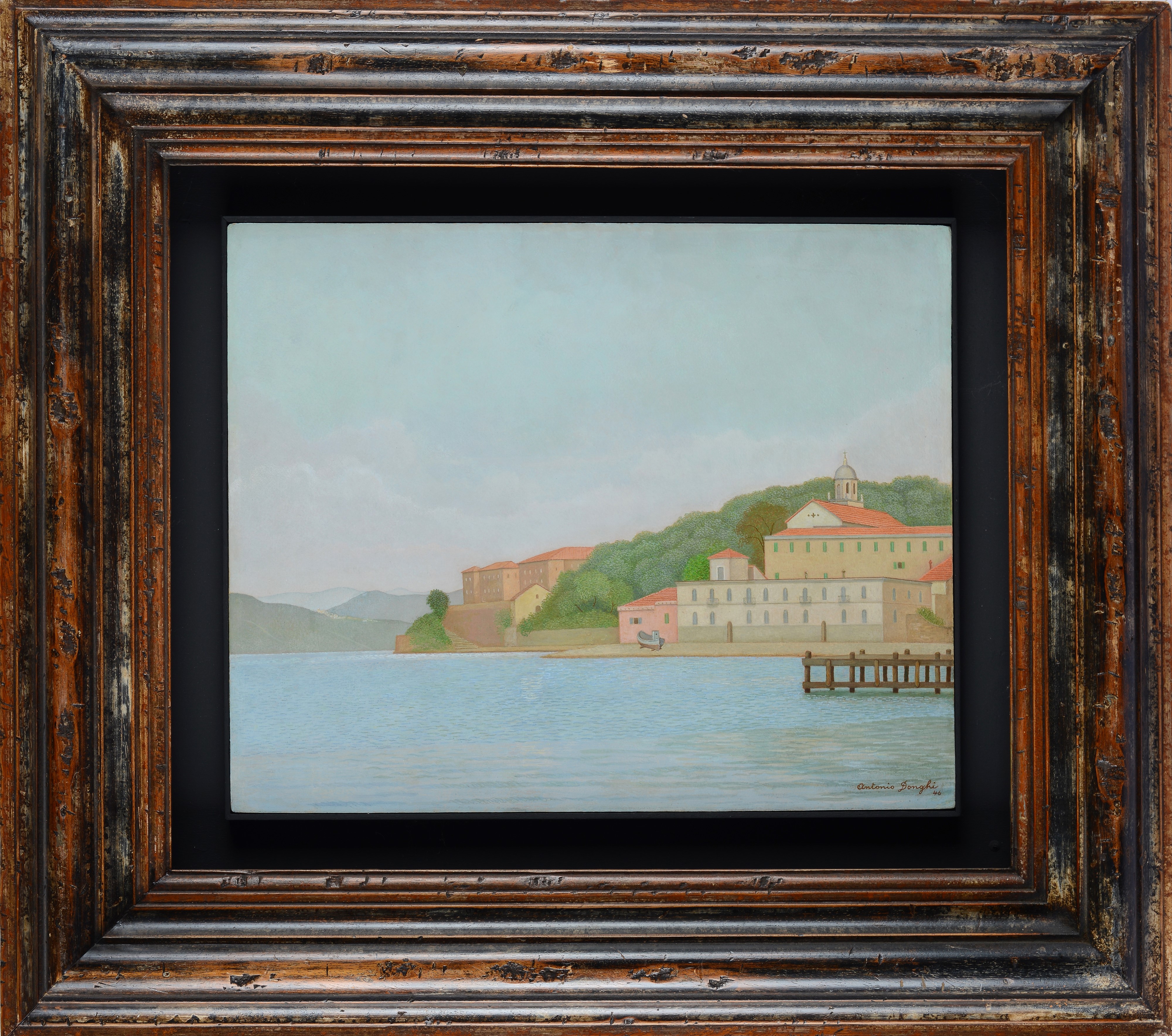 Antonio Donghi - Il Golfo di la Spezia