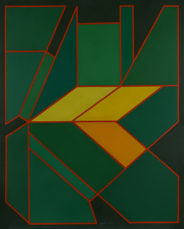 Achille Perilli - La cantilena del verde
