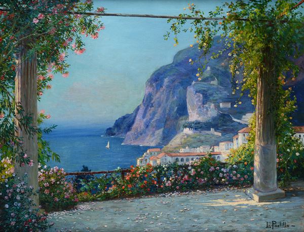 Luigi Paolillo - Da una terrazza di Positano