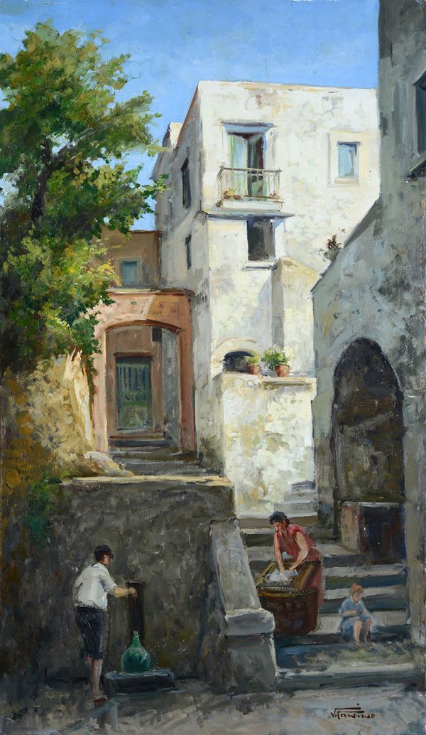 Vincenzo Canino - Scorcio di paese