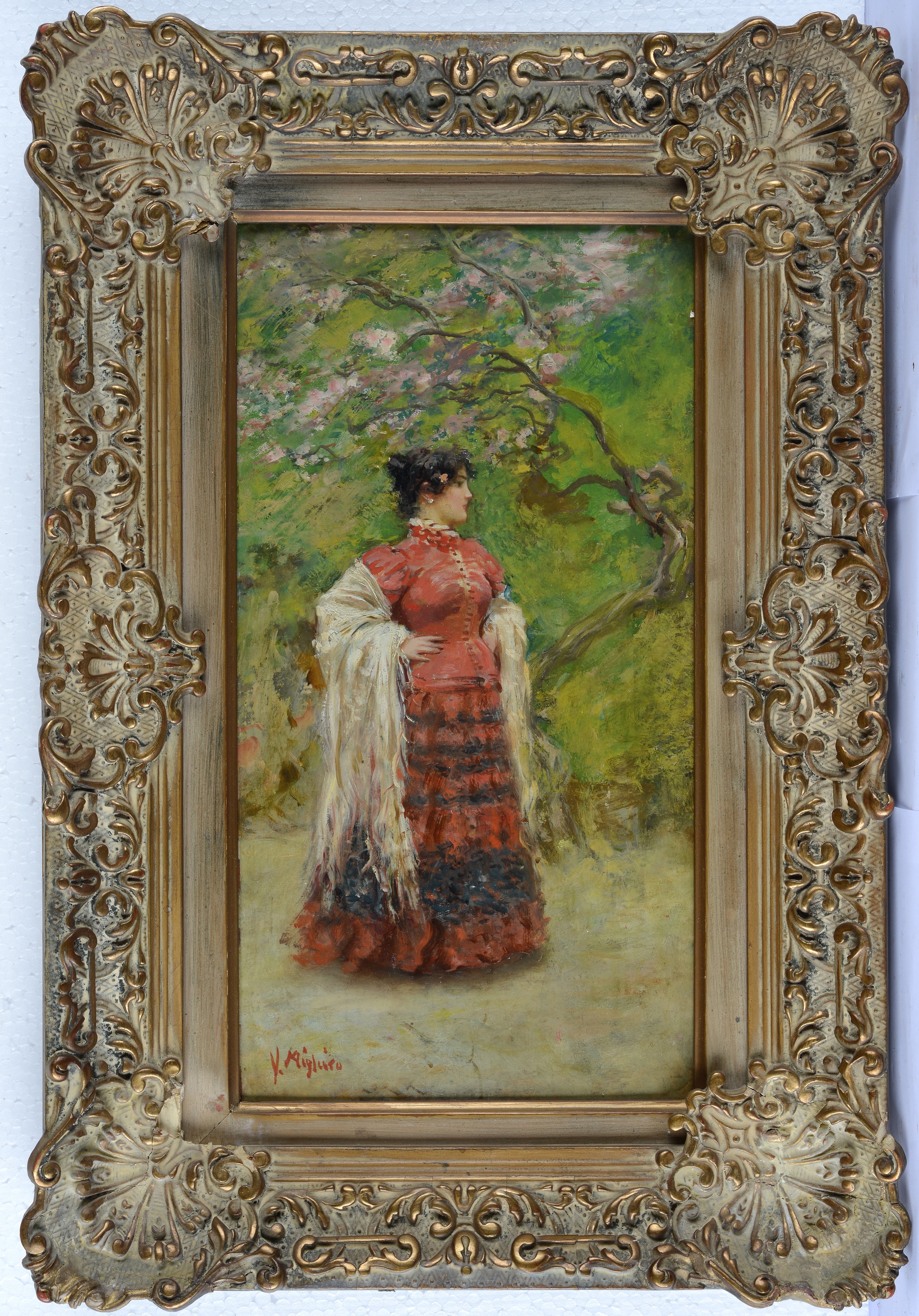 Vincenzo Migliaro - Ritratto di Signora