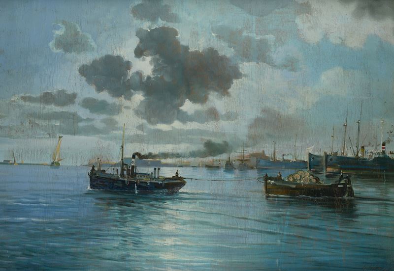 Giacomo Moretti - Barche in Porto
