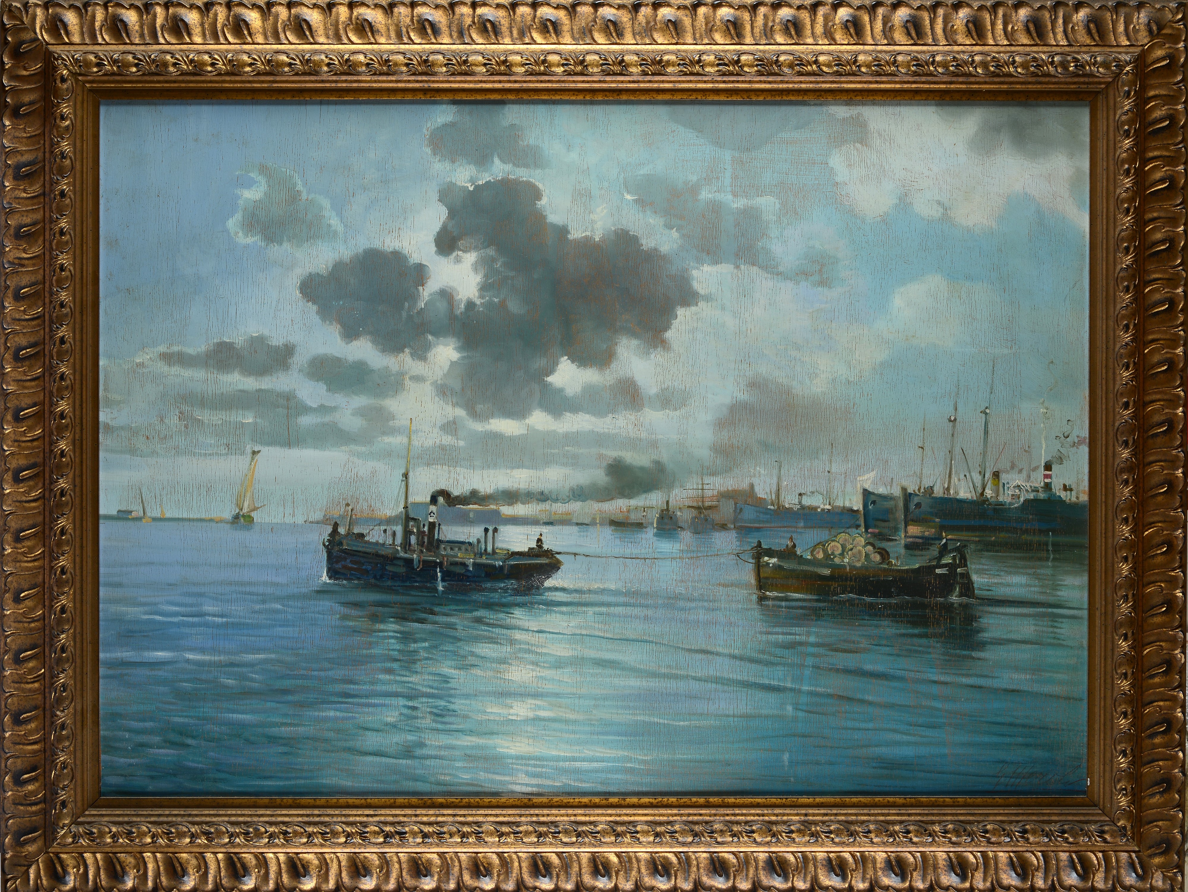 Giacomo Moretti - Barche in Porto