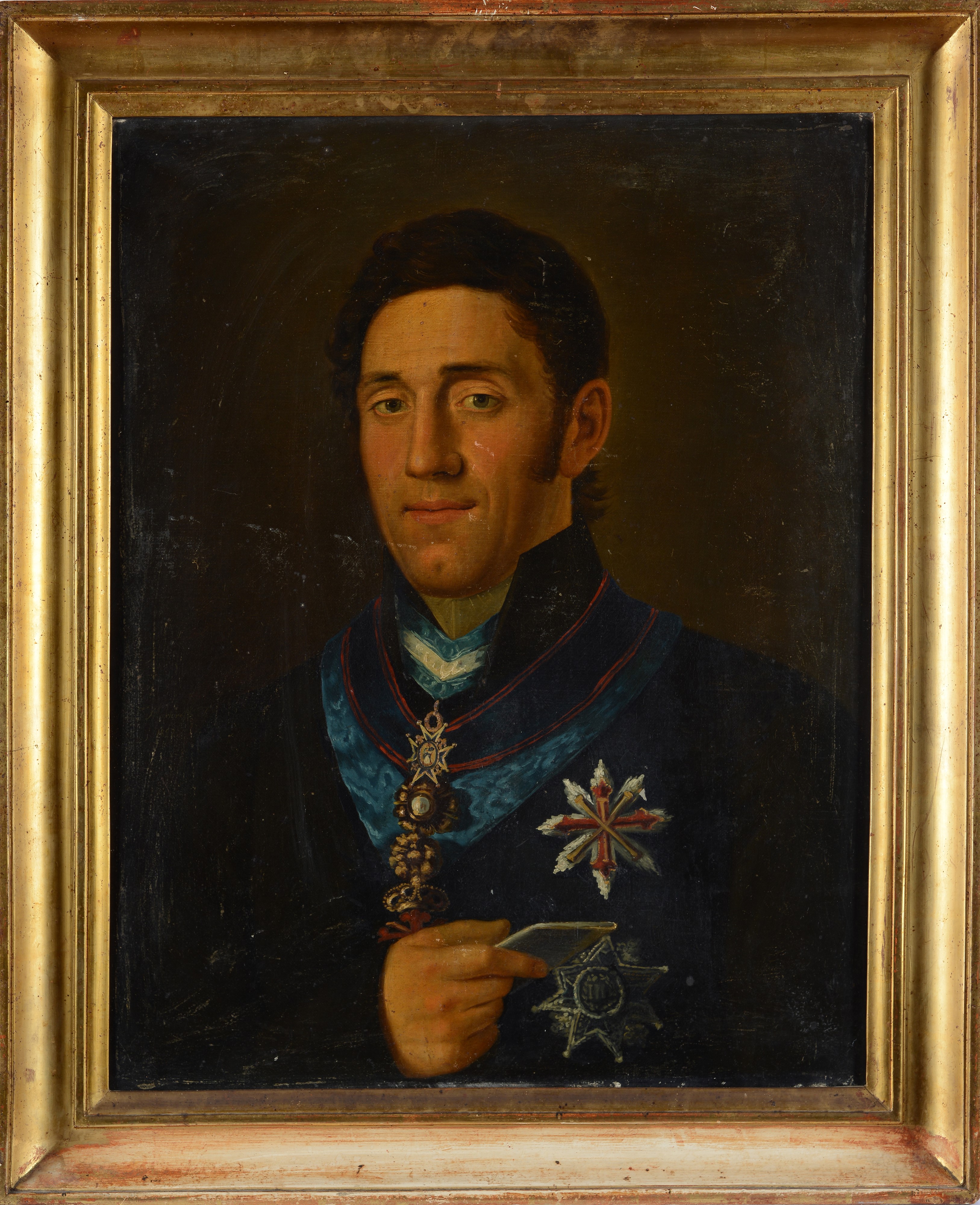 Scuola Italia Meridionale, Inizi XIX Sec. - Ritratto di Gaetano Ciaramelli