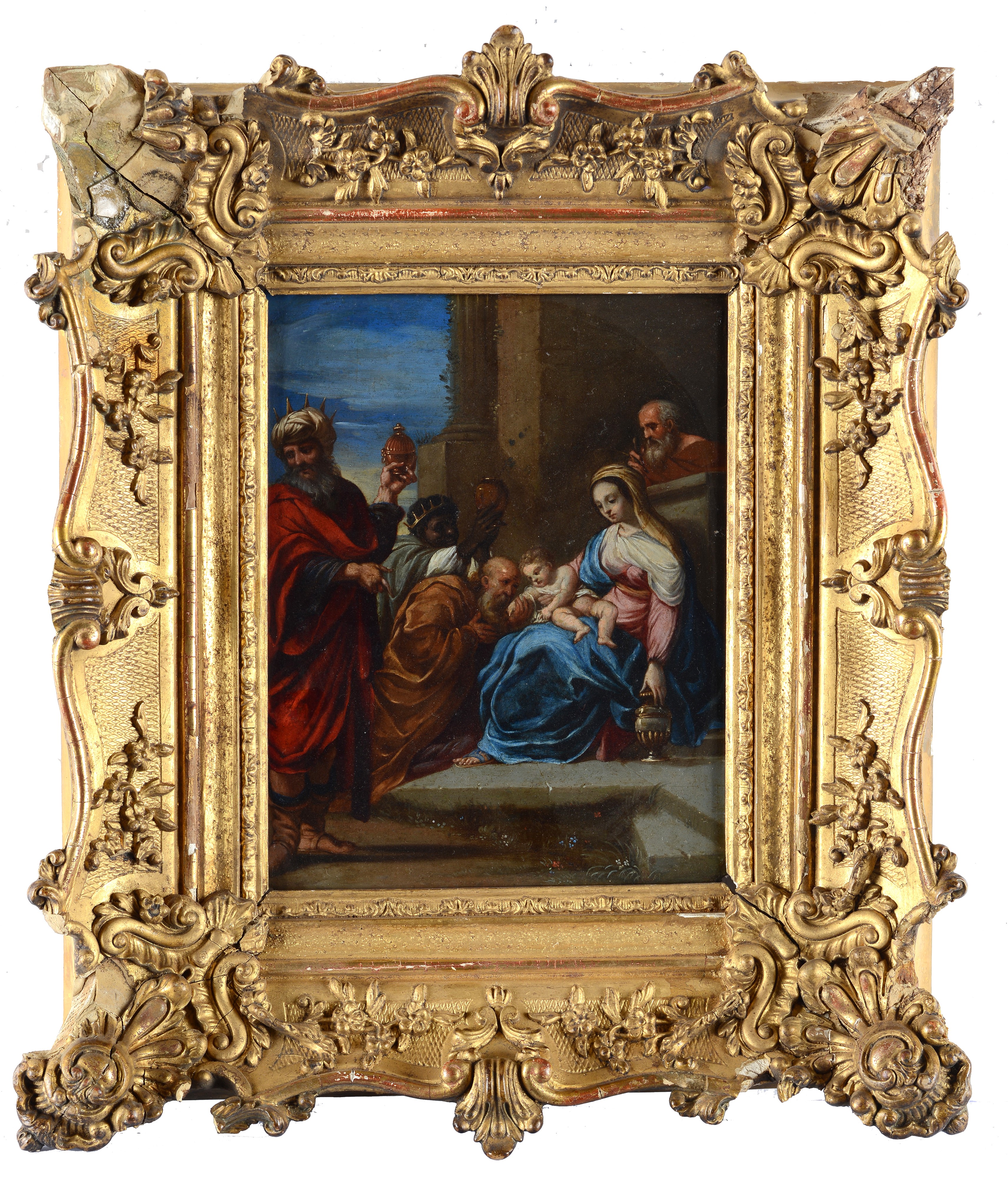 Cerchia di Ludovico Carracci - Adorazione dei Magi