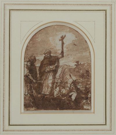 Santo Domenicano Benedice gli Eserciti