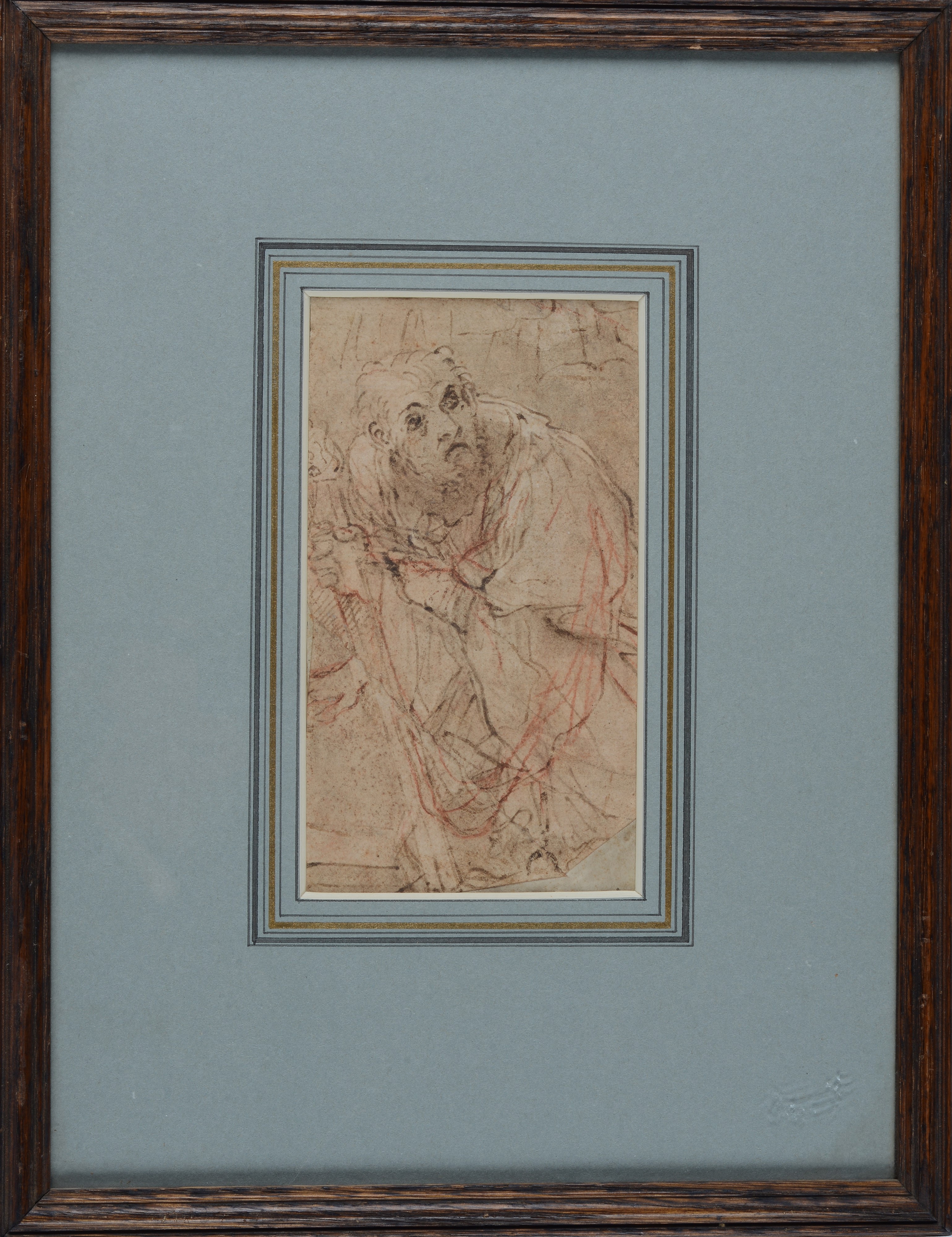 Scuola Emiliana, XVII Sec. - Figura di Santo