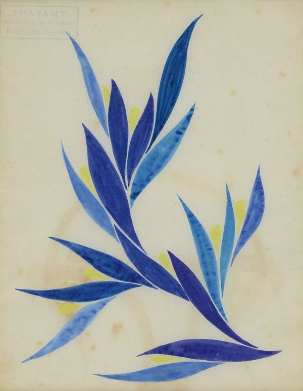 THAYAHT (Ernesto Michahelles) - Study for decoration
