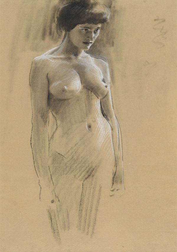 Adolf Hir&#233;my Hirschl - Nudo femminile