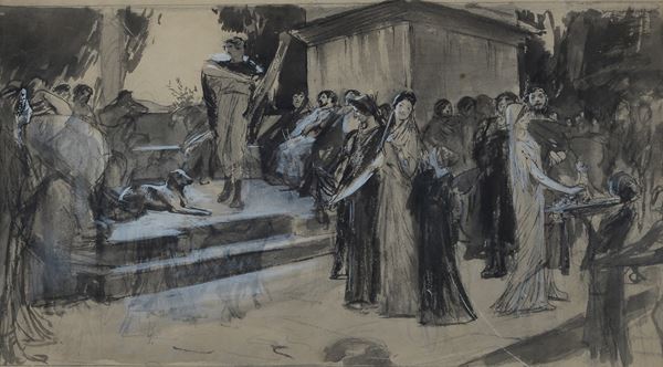 Adolf Hir&#233;my Hirschl - Scena classica