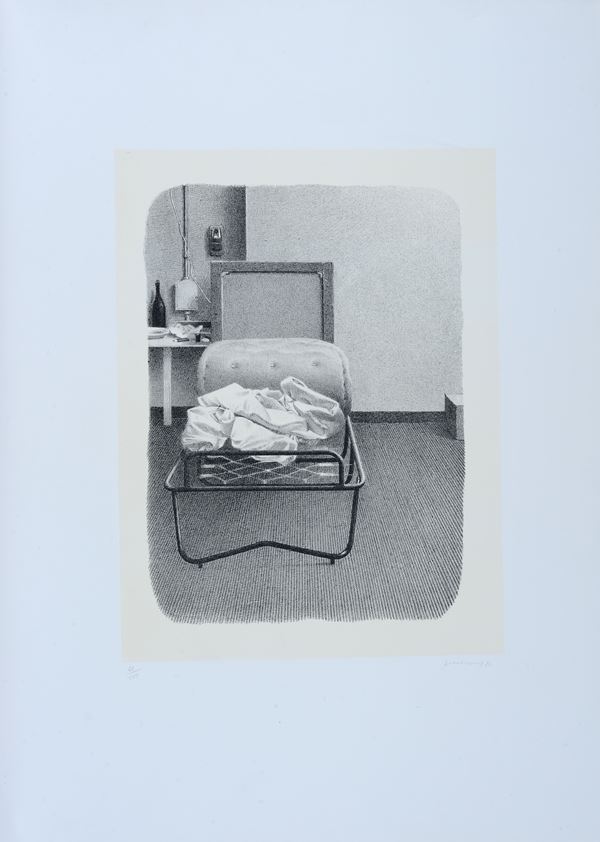 Gianfranco Ferroni : Senza titolo  (1980)  - Litografia - Asta ARTE MODERNA E CONTEMPORANEA - II - Galleria Pananti Casa d'Aste
