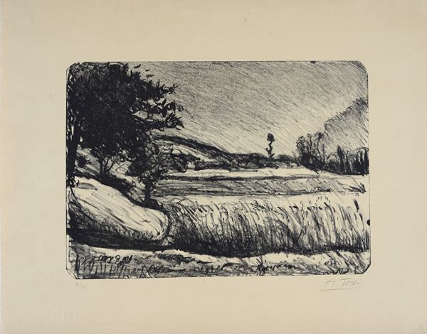 Arturo Tosi - Landscape