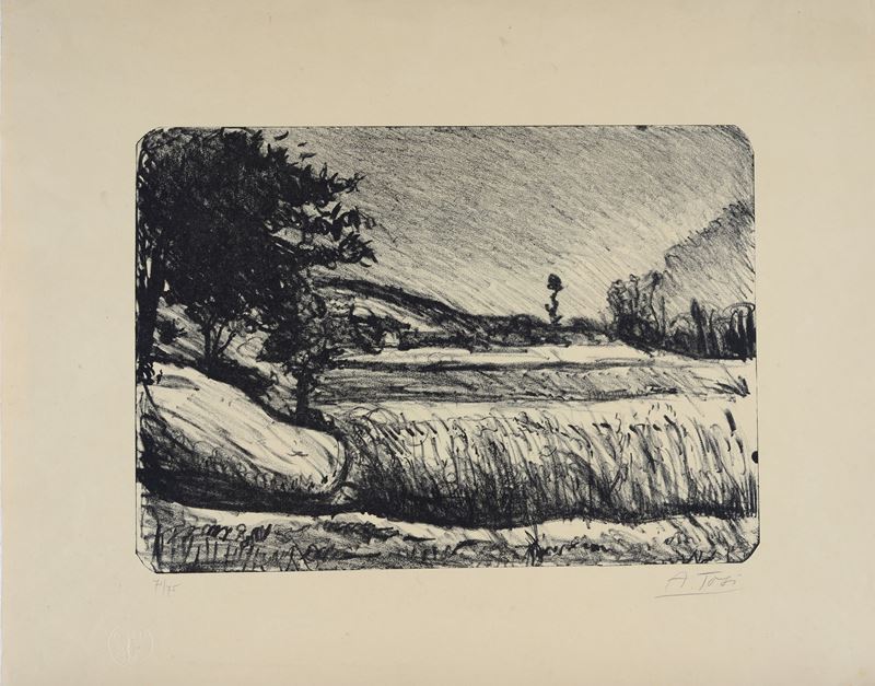 Arturo Tosi - Paesaggio