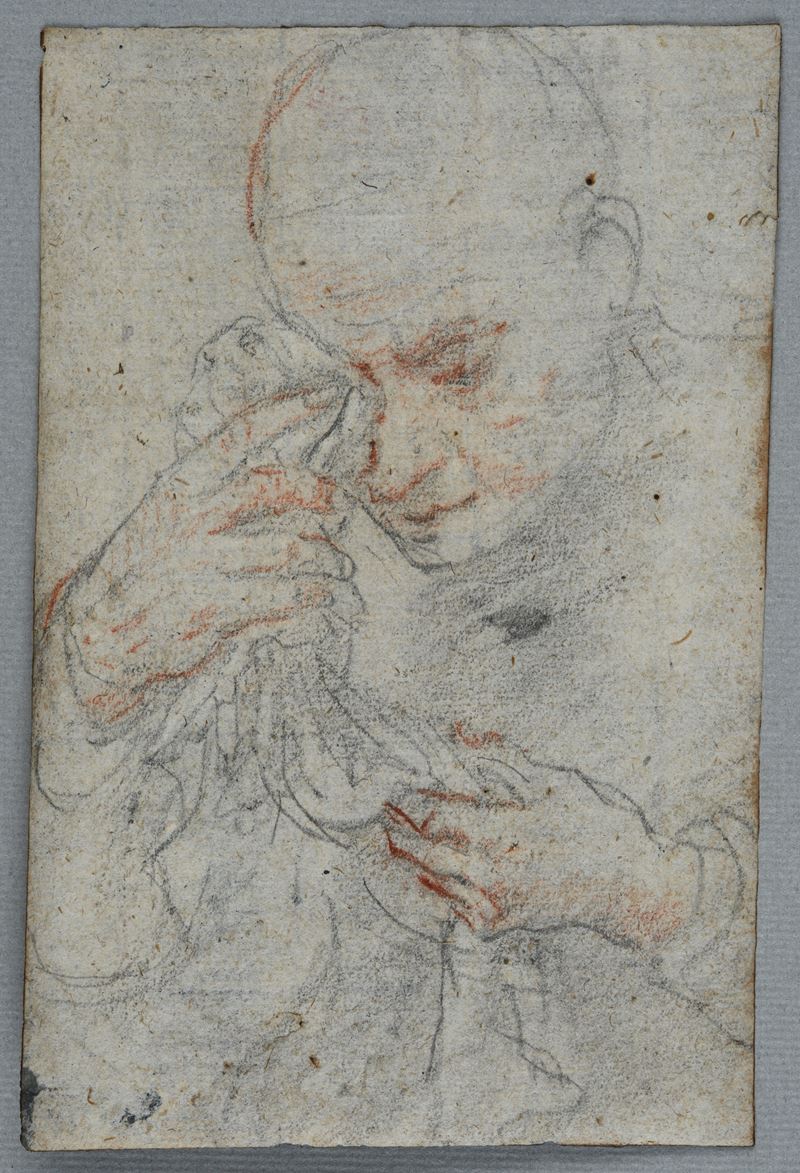 Scuola Emiliana, XVII Sec. - Figura di Piangente
