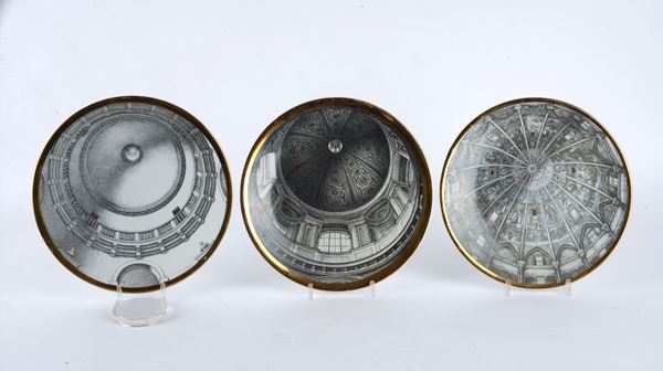 Three plates