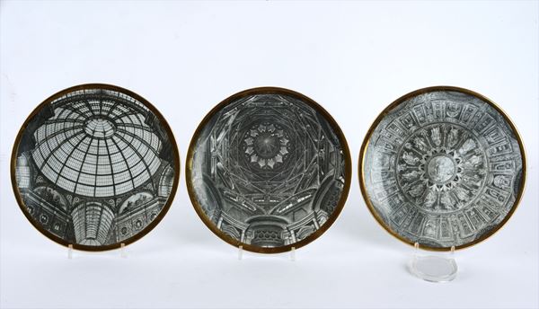 Three plates