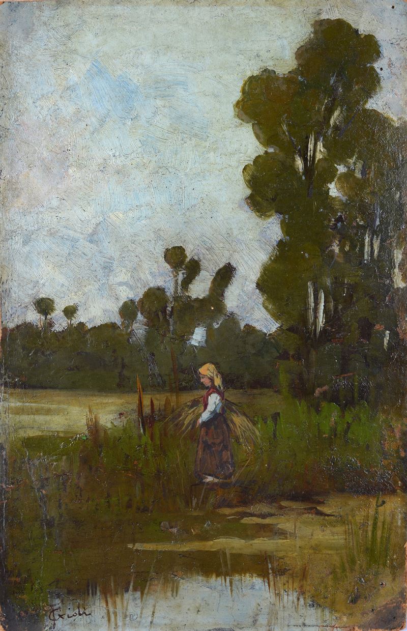 Francesco Gioli - Contadina