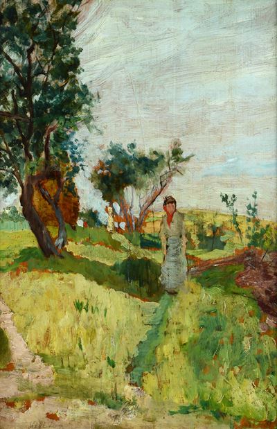 Paesaggio con Figura