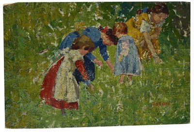 Bambine nel Prato