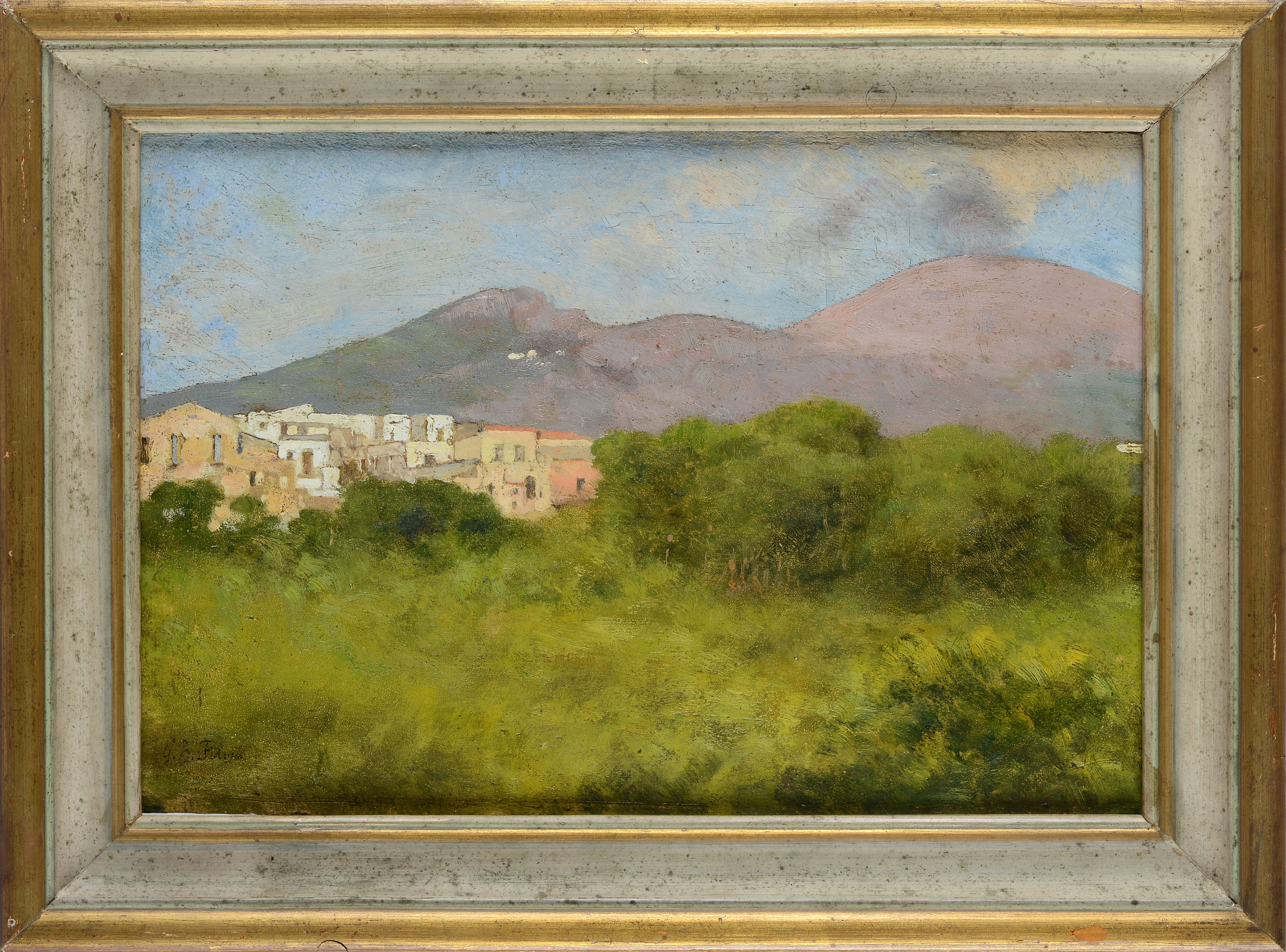 Giovanni Battista Filosa - Paesaggio con Case