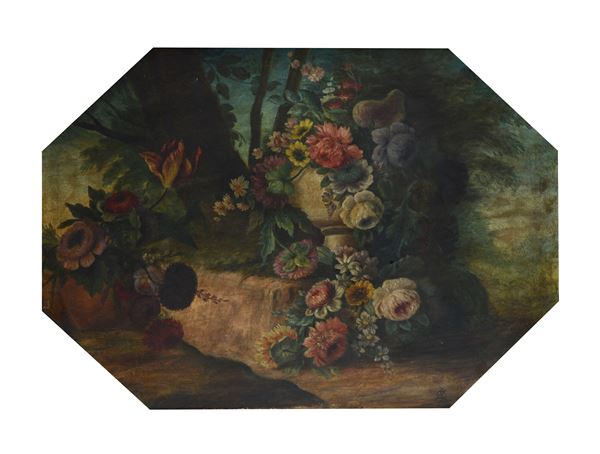 Anonimo, XVIII - XIX sec. - Natura morta