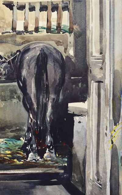 Cavallo nella Stalla